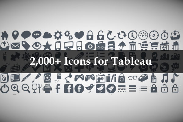 2 000 Tableau Icons Toan Hoang