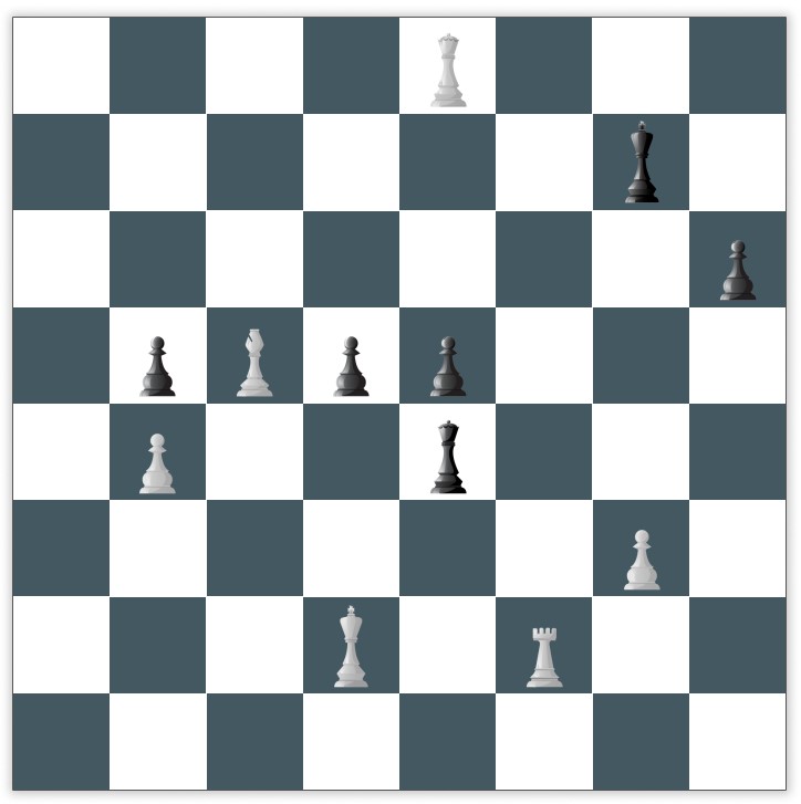 F4 шахматы. Scoresheet Chess. Algorithm Chess animation.